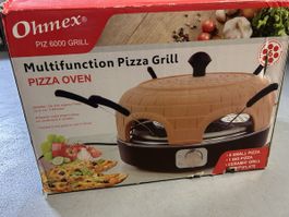 Ohmex Pizzaofen PIZ 6000 Grill Multifunktion, neuwertig, Som