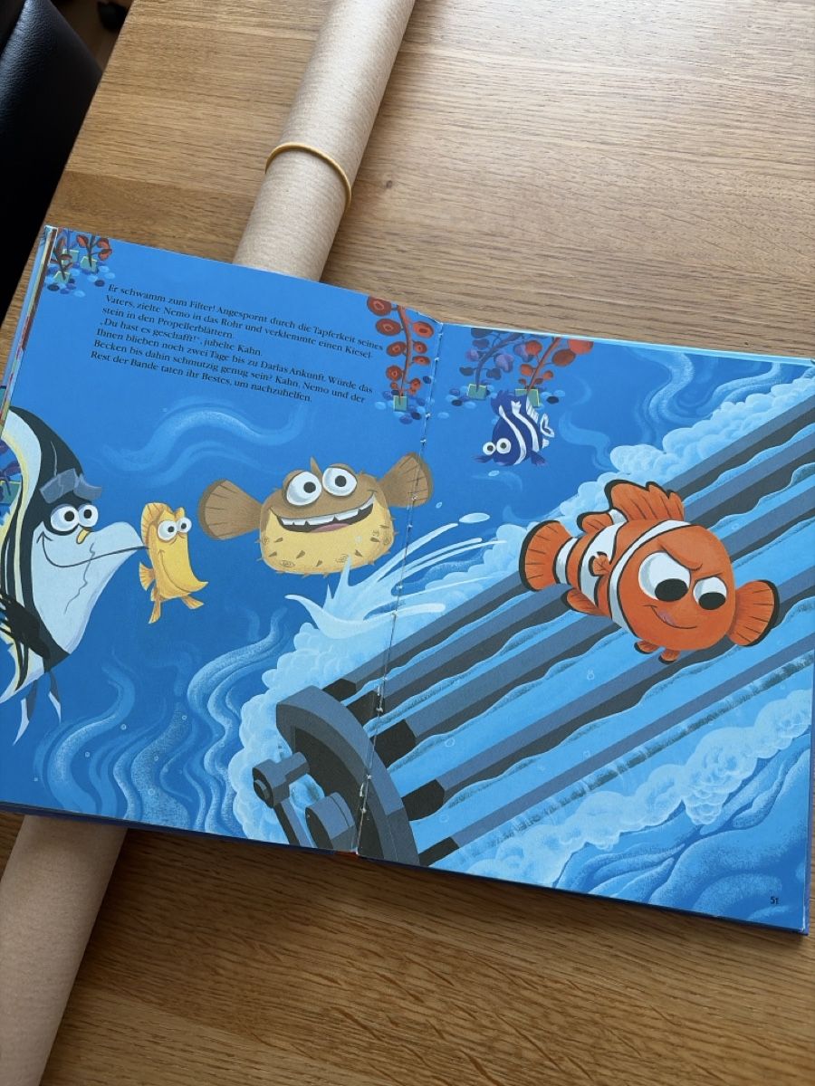 findet-nemo-disney-pixar-kinderbuch-top-zustand-gebraucht-in