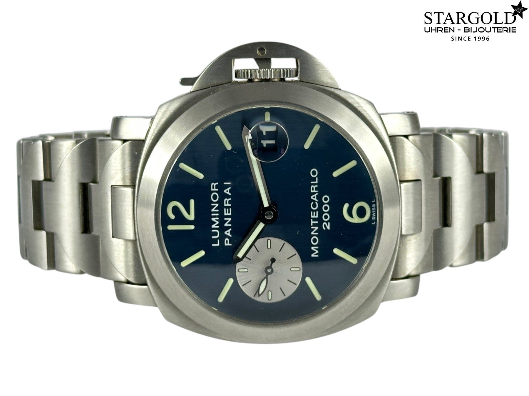 Panerai Orologi: Panerai Luminor Automatic Montecarlo 2000 - PAM00081 – Usato da Zürich venduto da Stargold-Uhren 2