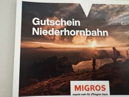 Gutschein Niederhorn Abendfahrr 2-1 Angebot