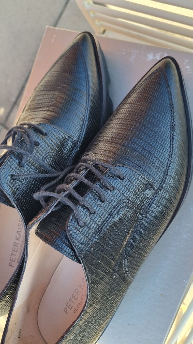Scarpe da donna: Derbies Peter Kaiser – Nuovo e nell'imballaggio originale da Corbeyrier venduto da Lalaland99
