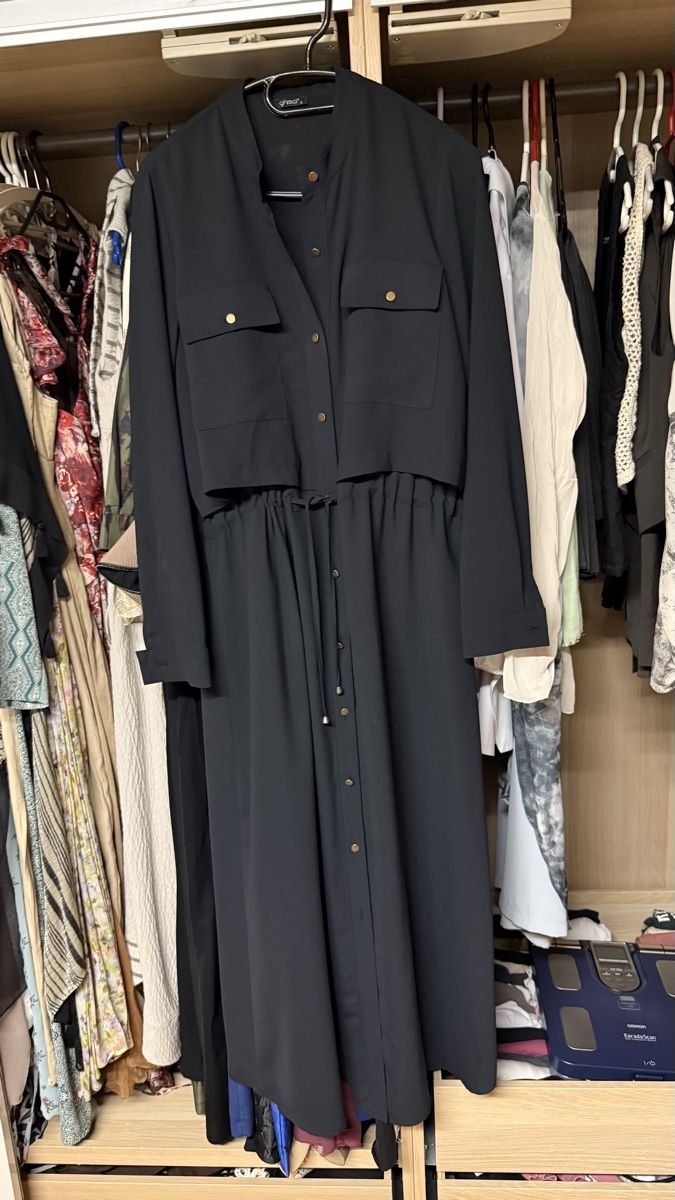 Kleider: Langes Blusenkleid/Tunikakleid gr M – Neu (gemäss Beschreibung) aus Haslen GL von rana04