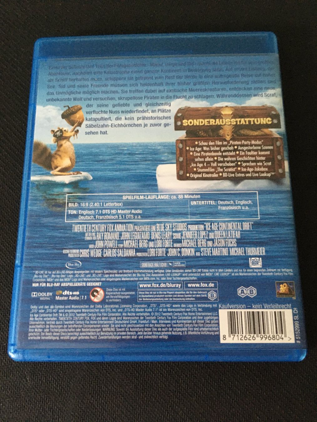 Tutti i DVDs: Ice Age 4 - Blu-ray – Usato da St.Gallen venduto da MedienJoe 1