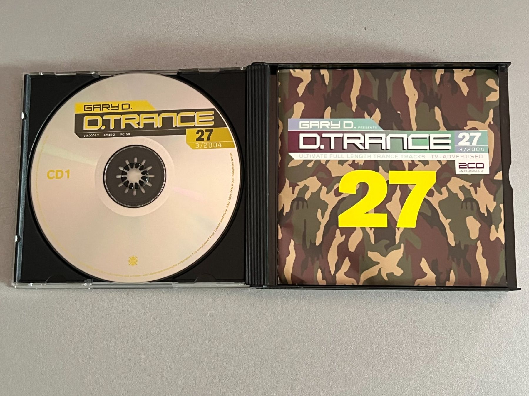 CD: Gary D. Presents D. Trance 27 (4CD) – Usato da Rivera venduto da poweradem05 4