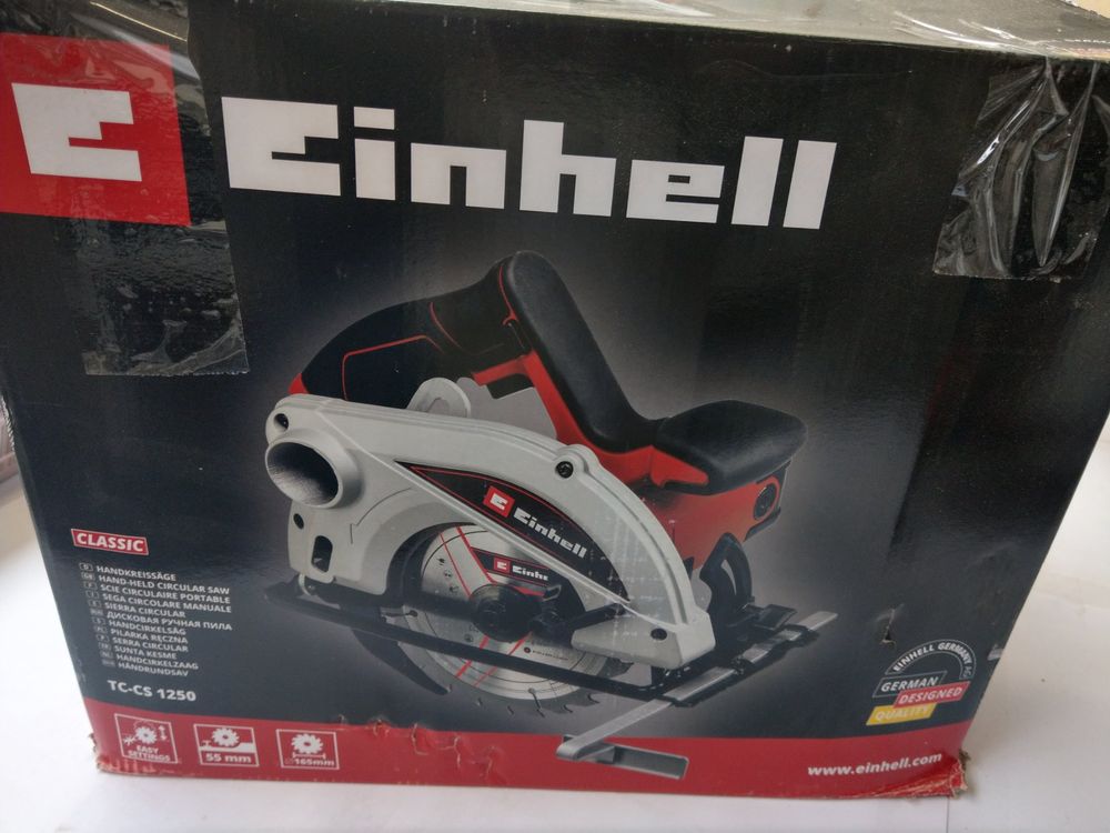 Einhell TC-CS 1410 Handcirkelzaag – 1410W – 190mm – 67mm Zaagdiepte