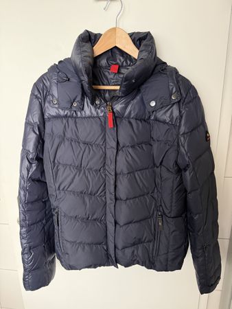Daunenjacke Bogner Fire+Ice dunkelblau mit Kapuze