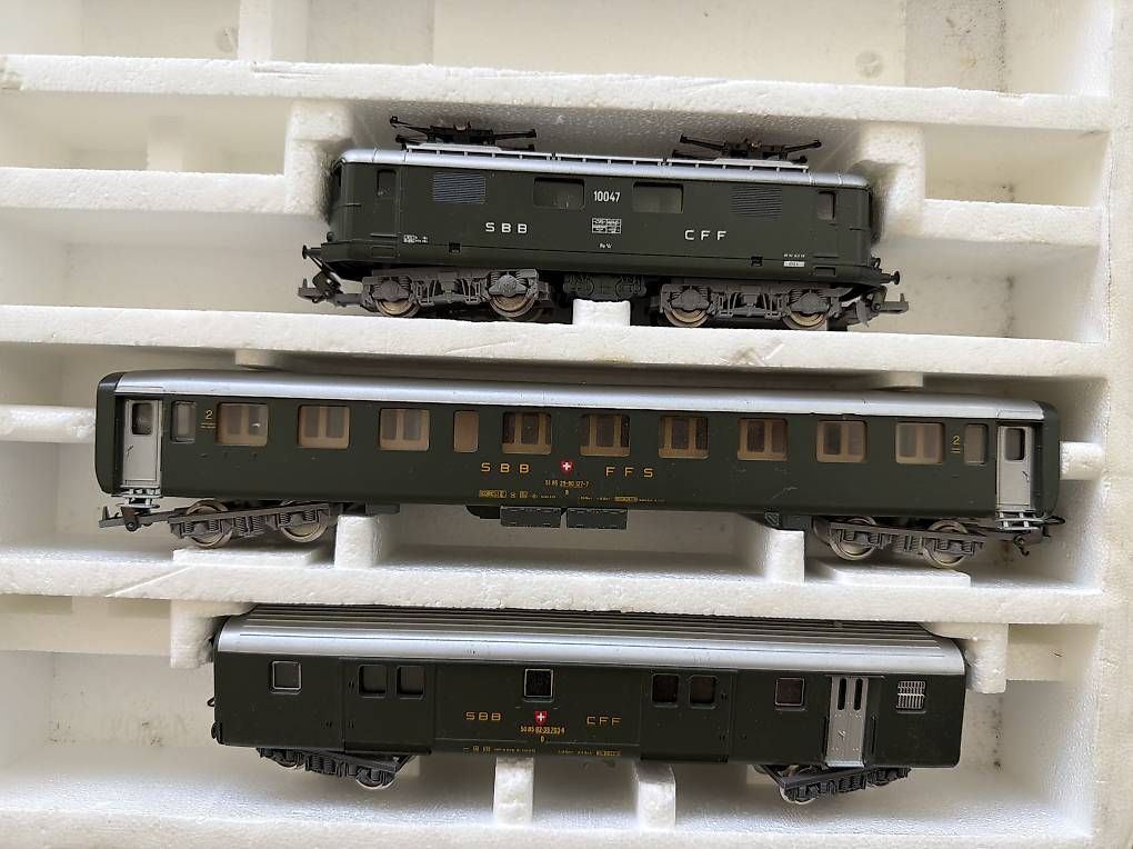 Lima Modellini di ferrovie: LIMA H0 SBB Modelleisenbahn Set – Usato da Muri AG venduto da cag733 2