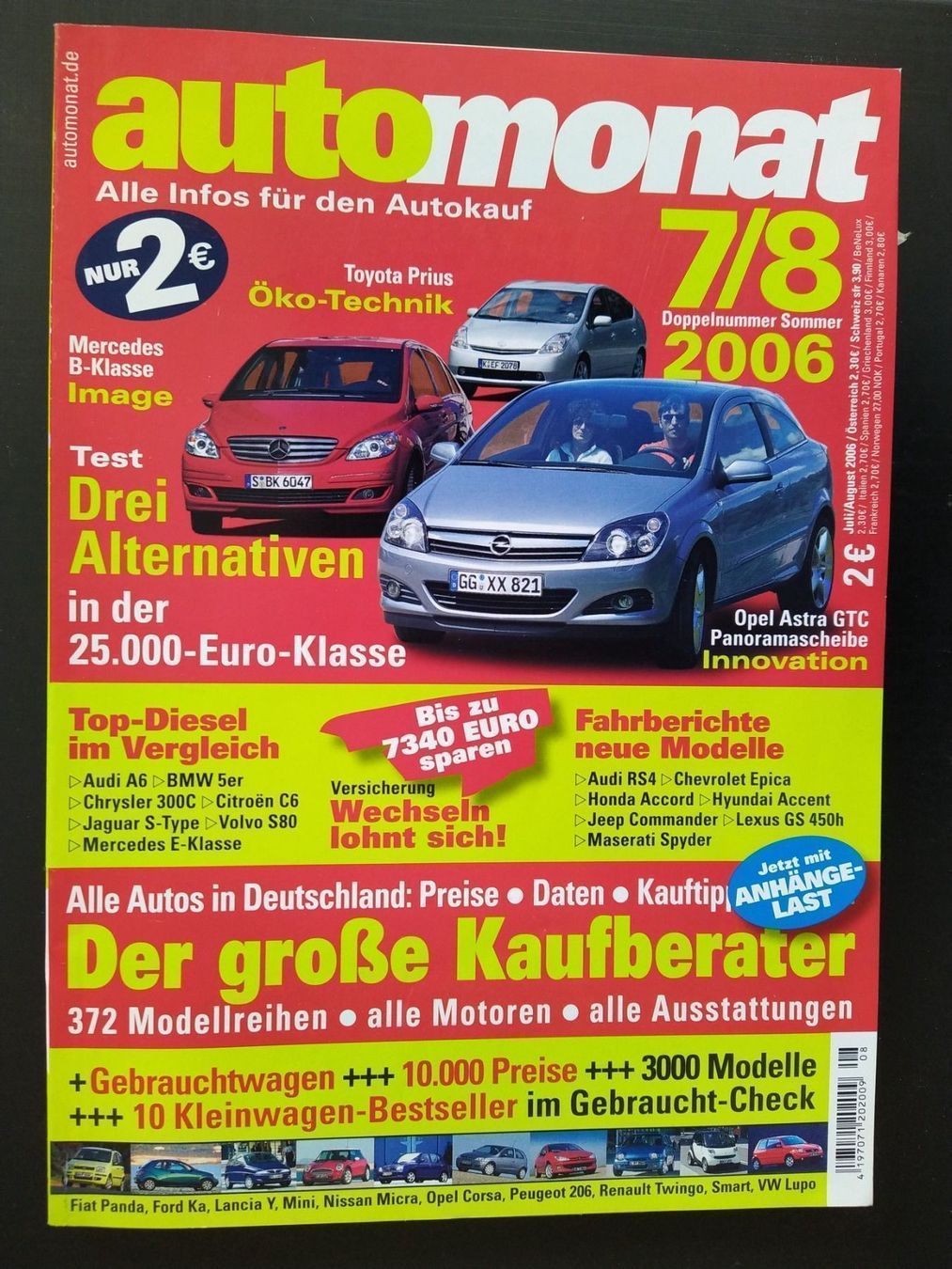 Revues & Magazines: automonat 7/8, 2006 – D'occasion à Bern par micky031