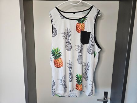 Sommer Tanktop Ananas Print Gr. XL 🍍☀️