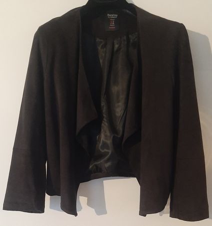 Stylish Bershka Black Jacket - Size S - Great Condition!