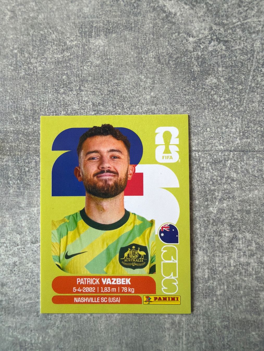 Panini Sammelbilder & Trading cards: Patrick Vazbek AUS16 – Gebraucht aus Pfeffingen von Fantasy1971