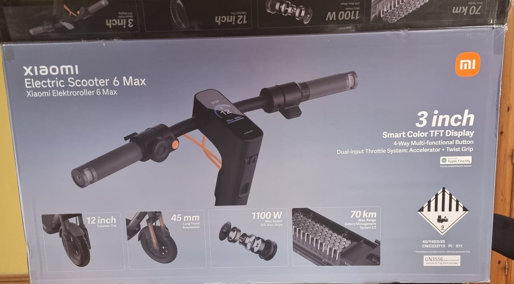 Scooters: Xiaomi Electric E Scooter 6 Max – Neu und originalverpackt aus Mühlehorn von donaldsohn 5