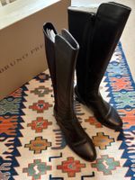 Schwarze, elegante Stiefel, Made in Italy