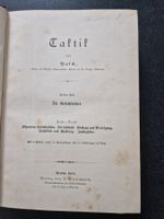 Taktik - 3. Teil: Die Gefechtslehre von Balck - 1903