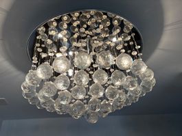 Grosse schöne Kristall Deckenlampe