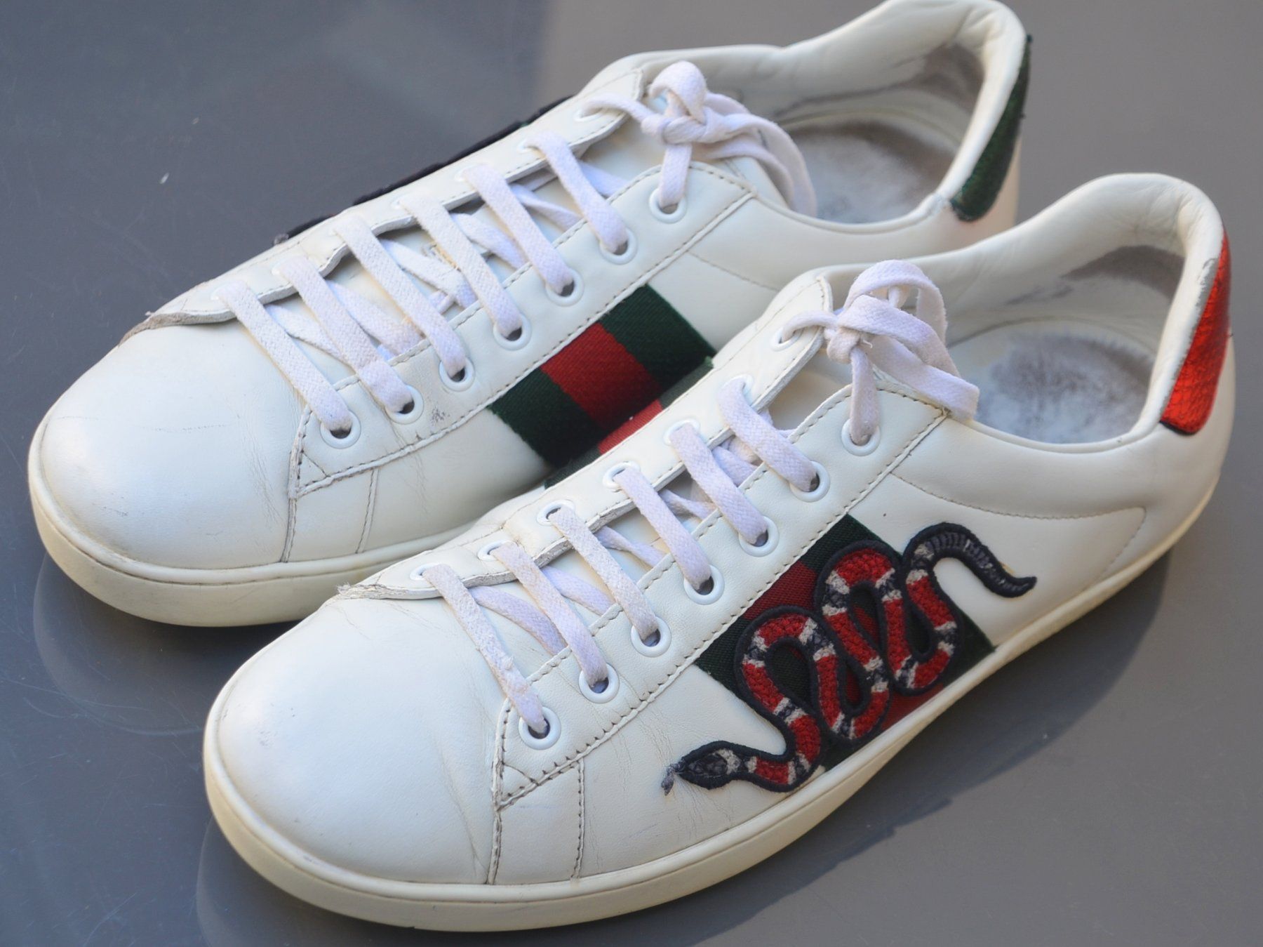 Scarpe da uomo: Sneakers Gucci Ace Treaner .41 – Usato da Collonges venduto da Auganien 1