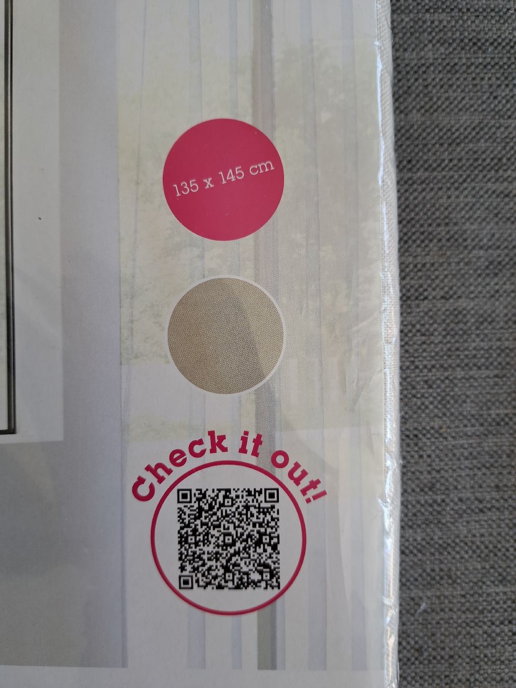 Vorhänge: originalverpackt: Fertigvorhang ULRICH 100% Polyester – Neu und originalverpackt aus Jona von cel_s8jx 1