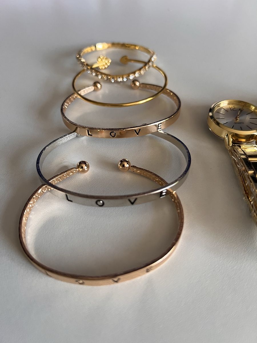 Sonstiger Schmuck: Uhr Set goldfarben silberfarben neu – Neu und originalverpackt aus Uster von SmartSales_zh 2