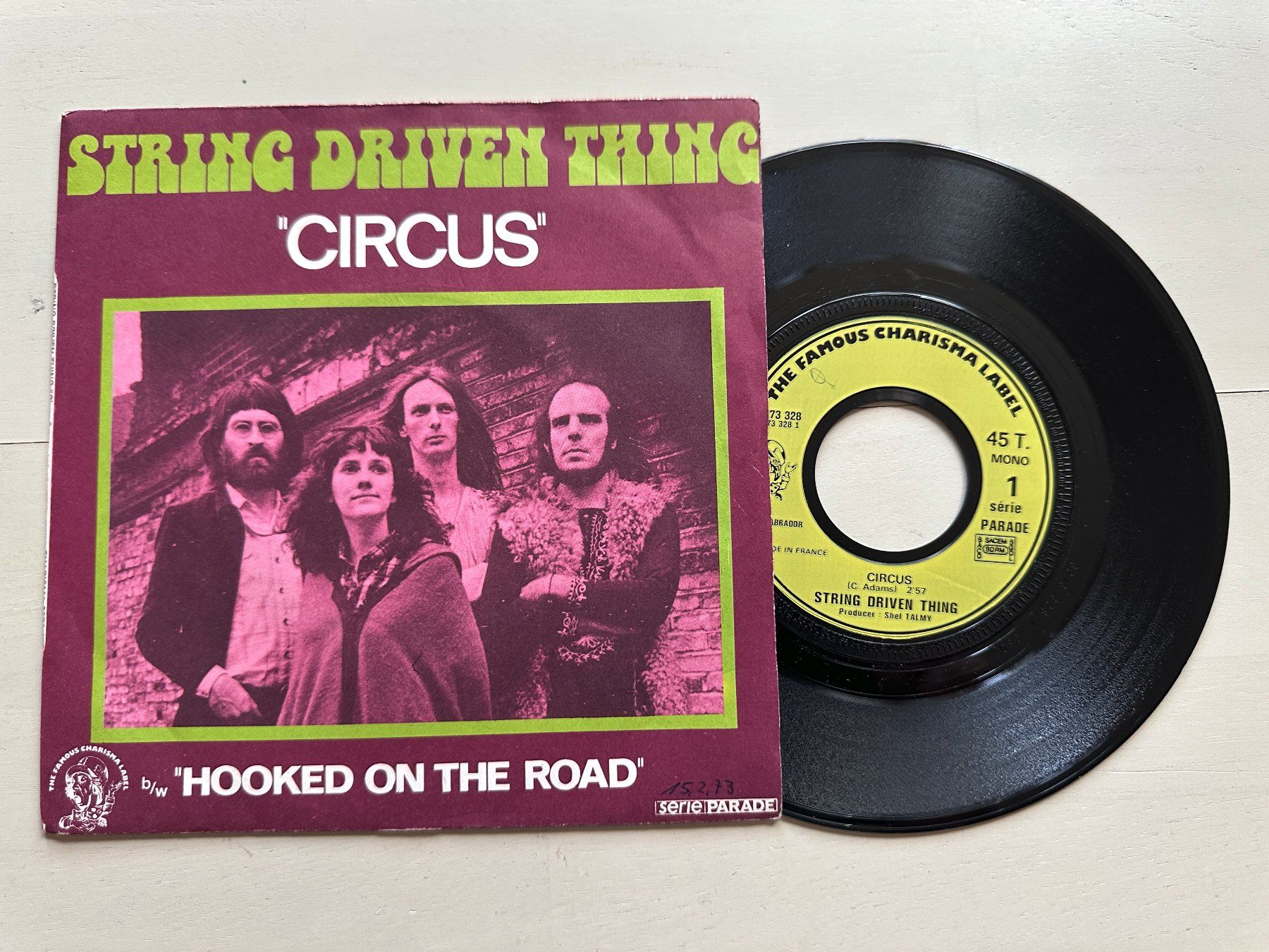 Schallplatten: STRING DRIVEN THING rare Circus Single Progressive Rock 70's – Gebraucht aus Basel von Partridge
