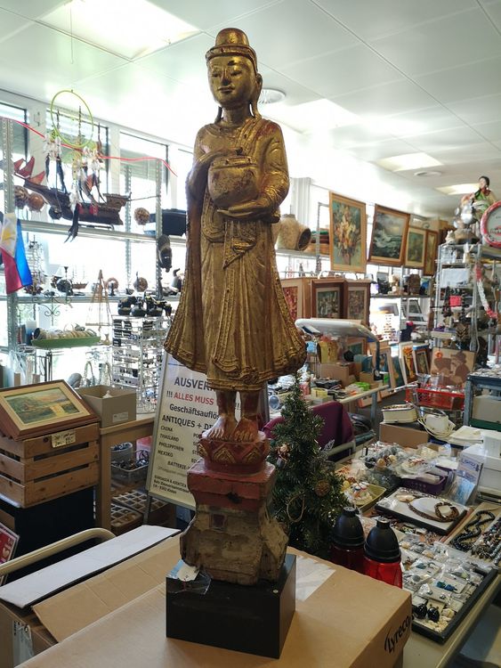 MUCKLILY Buddhistische Opferschale Aus Kupfer - Tibetischer Weihwasserbecher Für Zuhause