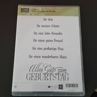 Stempelset von Stampin up "Geburtstagsgrüsse für alle"