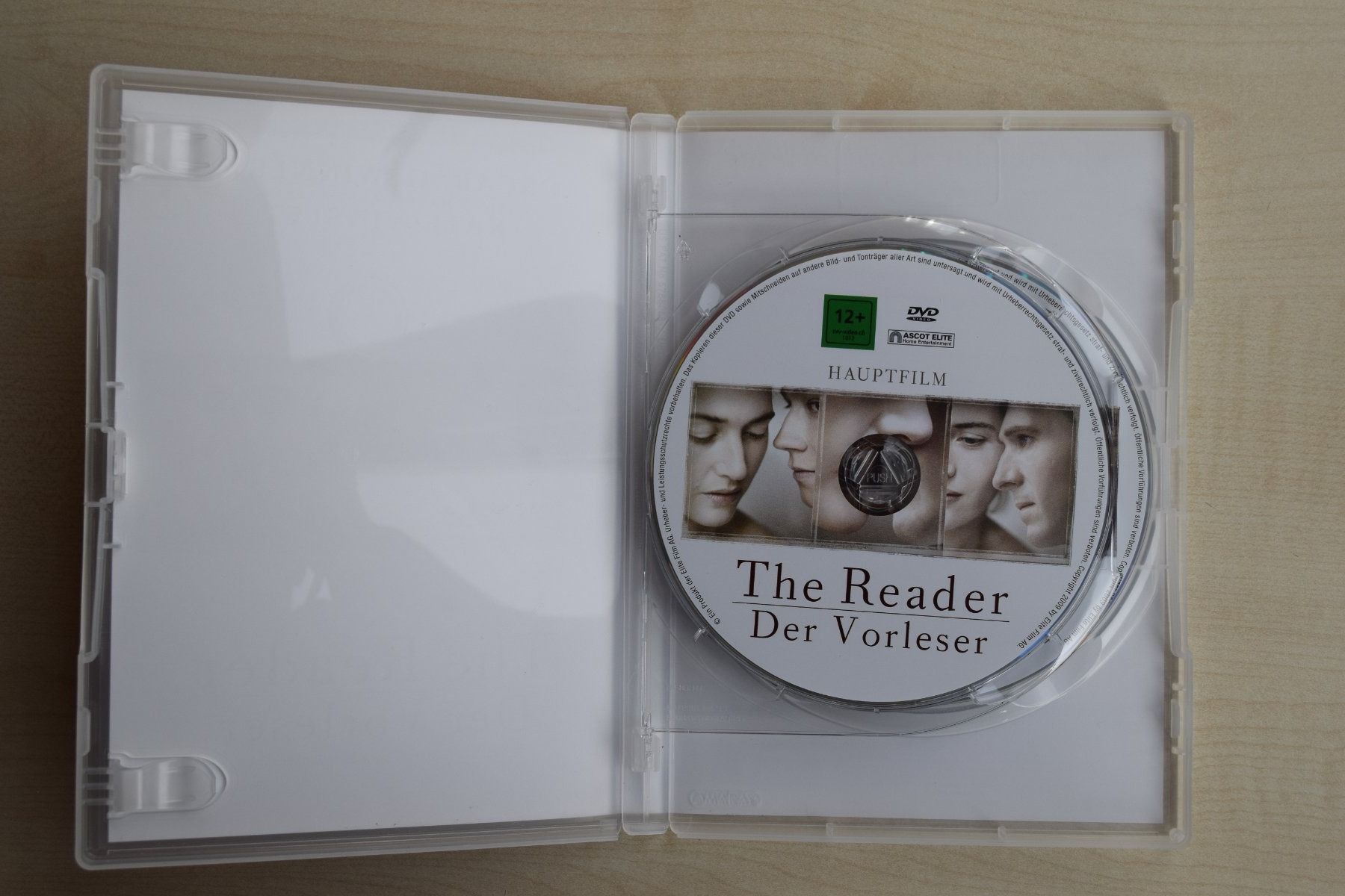 Alle DVDs: The Reader/Der Vorleser (81) – Gebraucht aus Reutigen von DONDON55 4