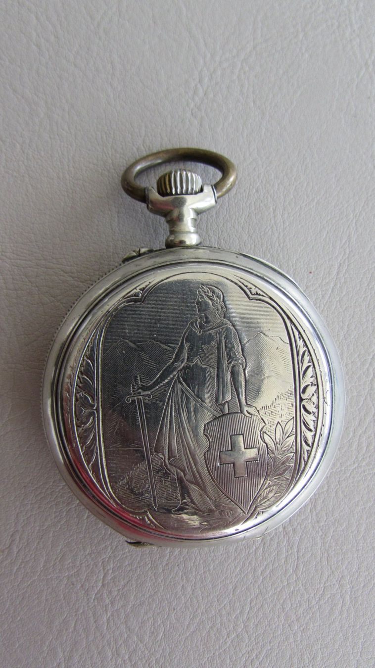 Orologi: Alte, antike Taschenuhr – Usato da Weesen venduto da Travelersplace 3