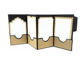 Neues, grosses Set Stanzschablonen Faltkarte