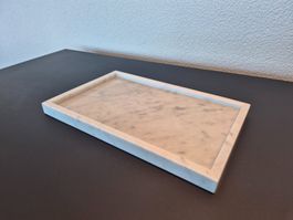 Magna Atelier - Marmor Tablett Bianco Carrara - Massiv