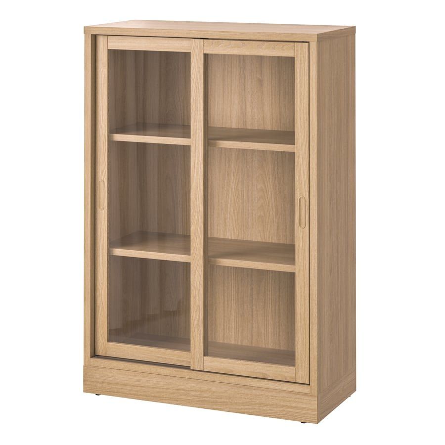 Vetrine: Display cabinet with sliding doors, oak – Usato da Zürich venduto da Kika_brz