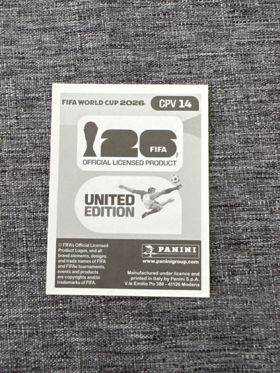 Panini Sammelbilder & Trading cards: Panini WM 2026 - CPV 14 – Neu und originalverpackt aus Fribourg von wor_lp9t 1