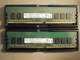 64GB = 2x 32GB DDR4 3200 SKhynix für PC HP, DELL, Lenovo etc