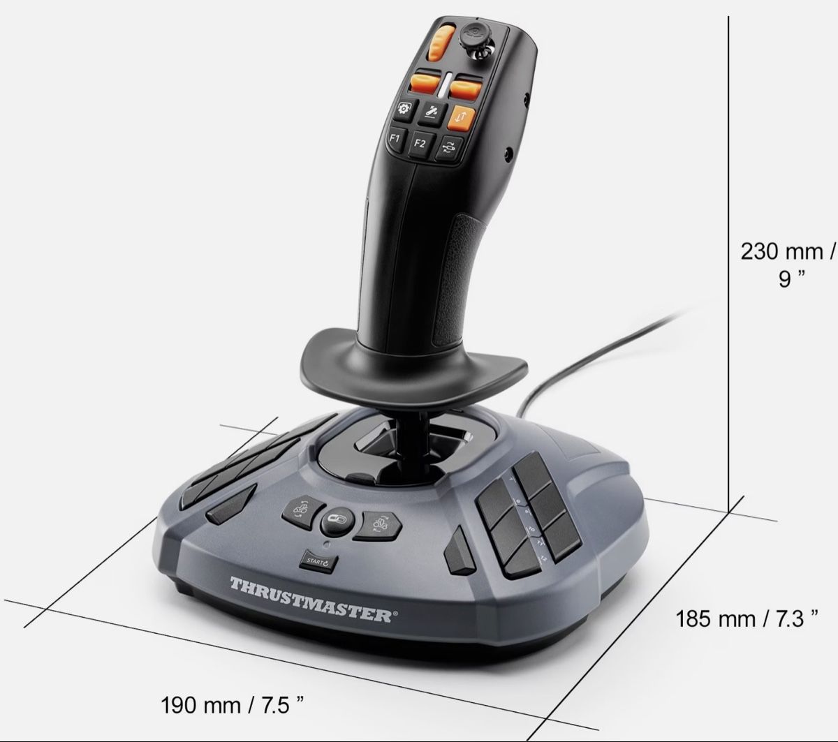 Thrustmaster Controller: Thrustmaster SimTask FarmStick Plus Halterung – Nuovo (secondo la descrizione) da Therwil venduto da R005 3