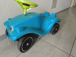 BIG Bobby Car Rutschauto blau mit neuen Stickern 