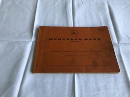 Ersatzteilliste Mercedes Oldtimer Motor 114 ,