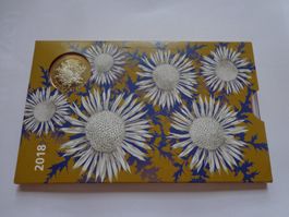 Münzsatz 2018 Silberdistel Stgl - Complet avec carton