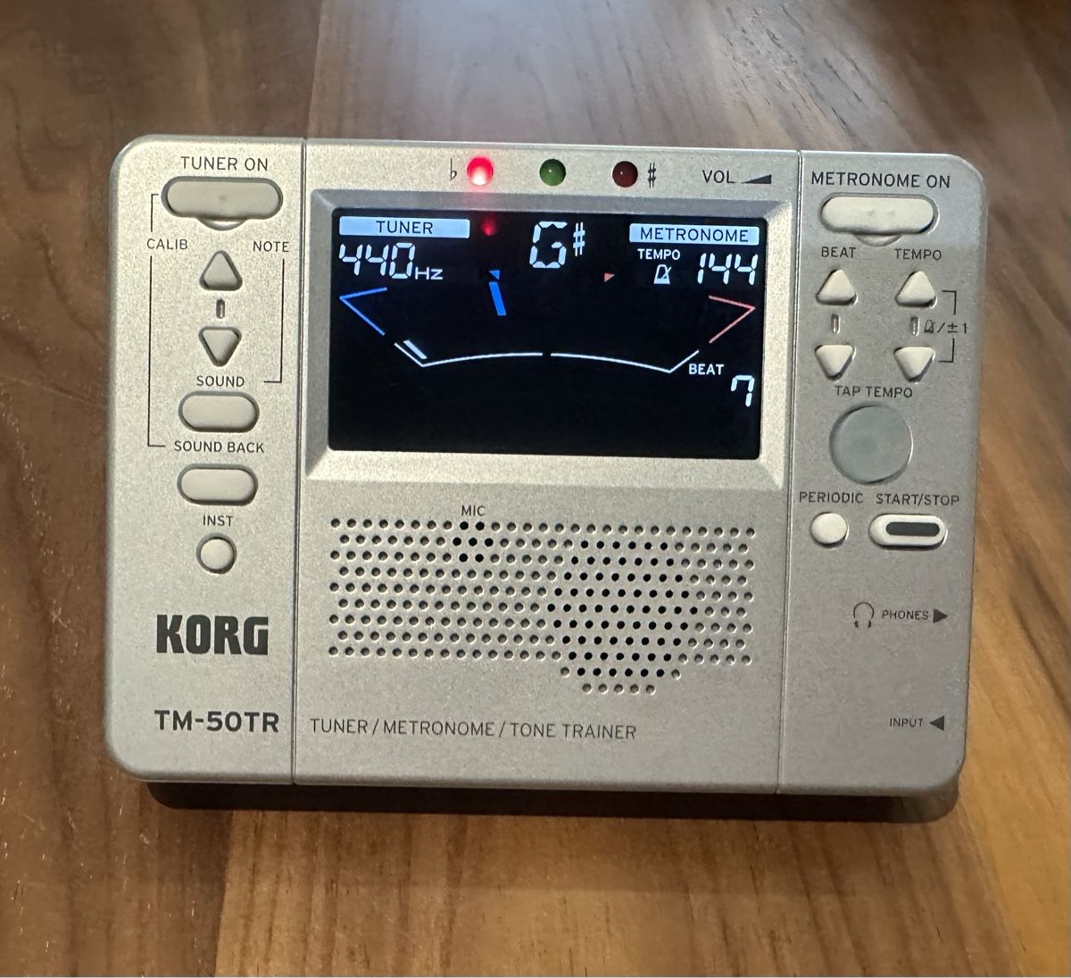 Korg Messen: KORG Stimmgerät TM-50TR – Gebraucht aus Rheinfelden von vanha2019 2
