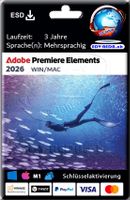 Adobe Premiere Elements 2026 WIN/MAC mit 3 Jahren Laufzeit