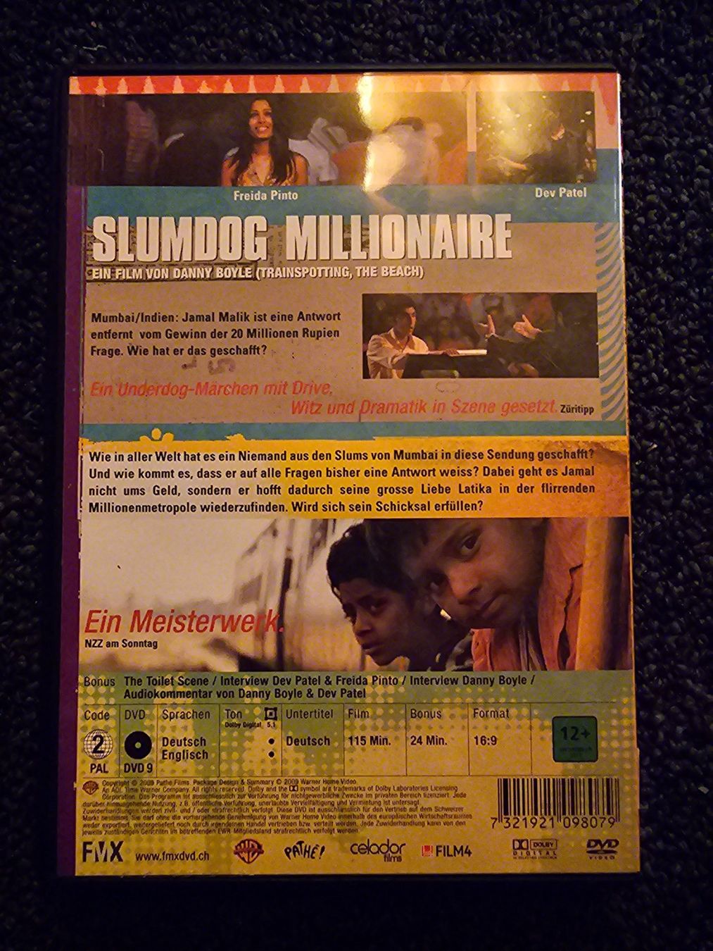 Tutti i DVDs: SLUMDOG MILLIONAIRE(14375) – Usato da Ruswil venduto da M71 1