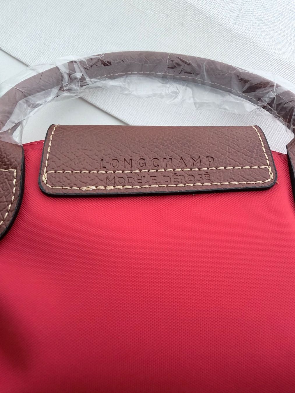 Longchamp Borse: Longchamp Le Pliage Mini rot – Nuovo (secondo la descrizione) da Hochdorf venduto da flohmarktfee 2