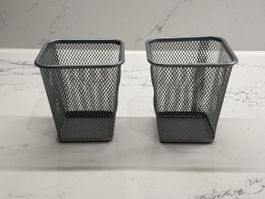 2er Set Stifthalter aus Metall - Praktisch & Zeitlos!