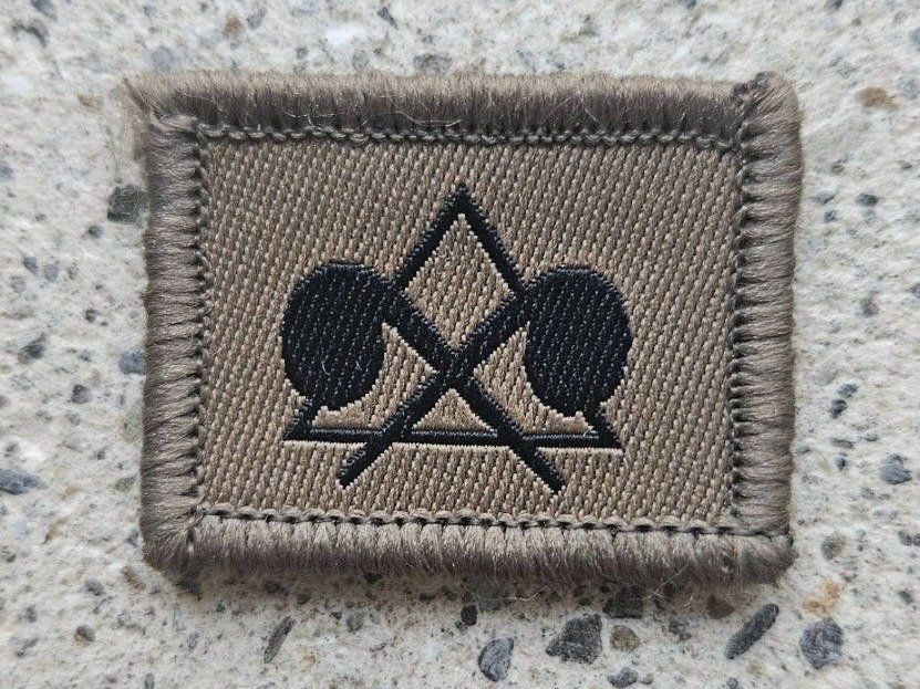 Schweizer Armee Placchette & Badge: *** Funktionsabzeichen ABC mit klett *** – Nuovo e nell'imballaggio originale da Riedholz venduto da fr_sIruP