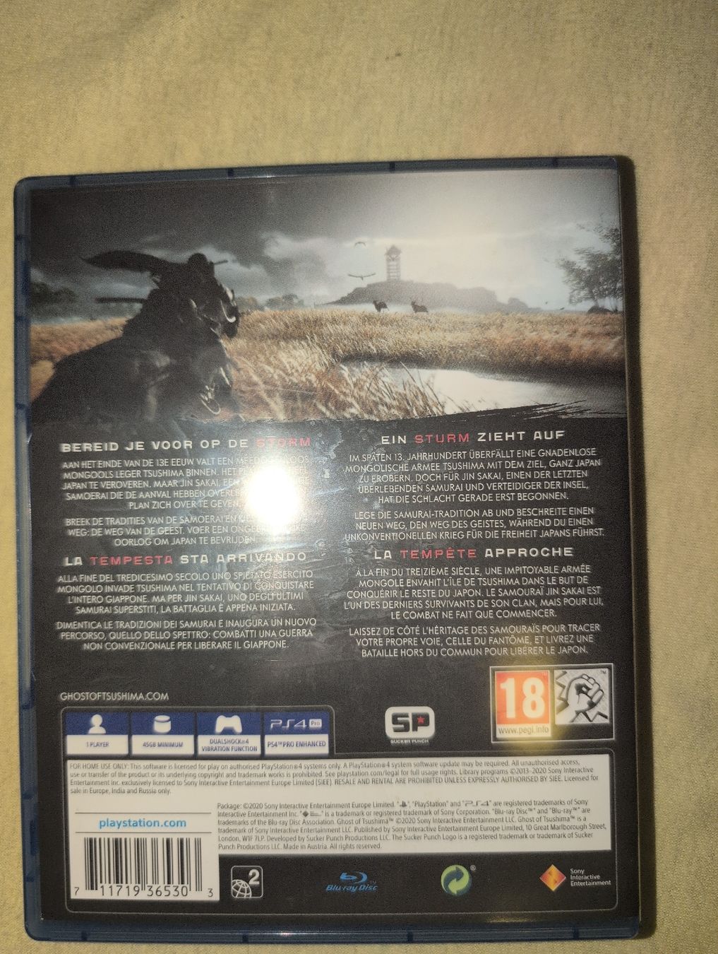 Sony Jeux: PS4 Ghost of Tsushima – D'occasion à Derendingen par BourbonCH 1