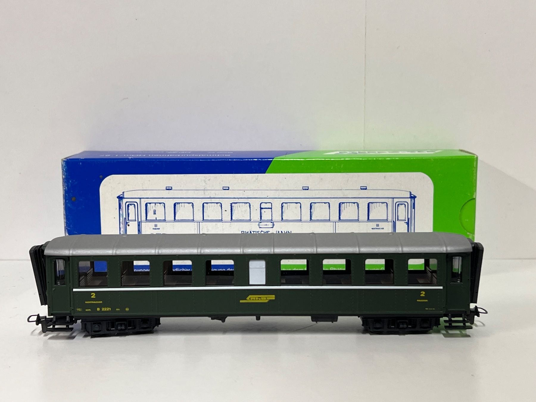Modelleisenbahnen: STL - MODELS RhB B 2221  H0m – Gebraucht aus Neuenhof von ludovicco 6