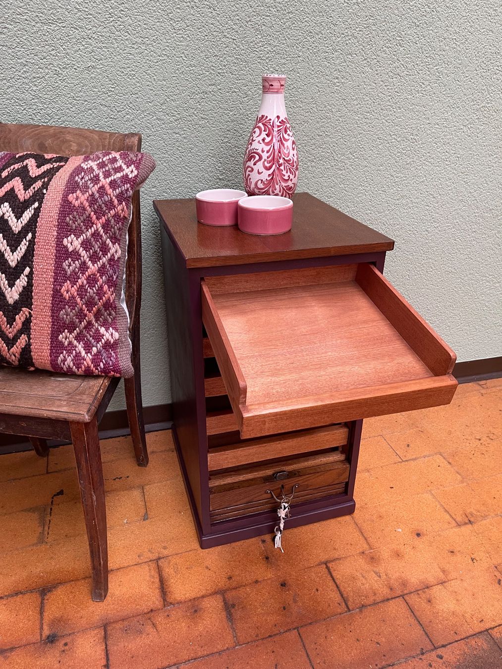 Kommoden: In Stand gestellte Rollladen Kommode 6 Schubladen – Gebraucht aus Bonstetten von usgsuechts_vintage 5