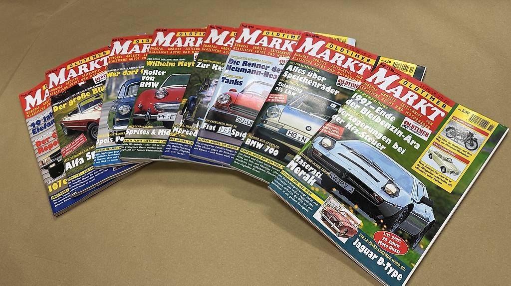 Revues & Magazines: Sammlung Oldtimer Markt Hefte 1996 – D'occasion à Burgdorf par NoQuestions