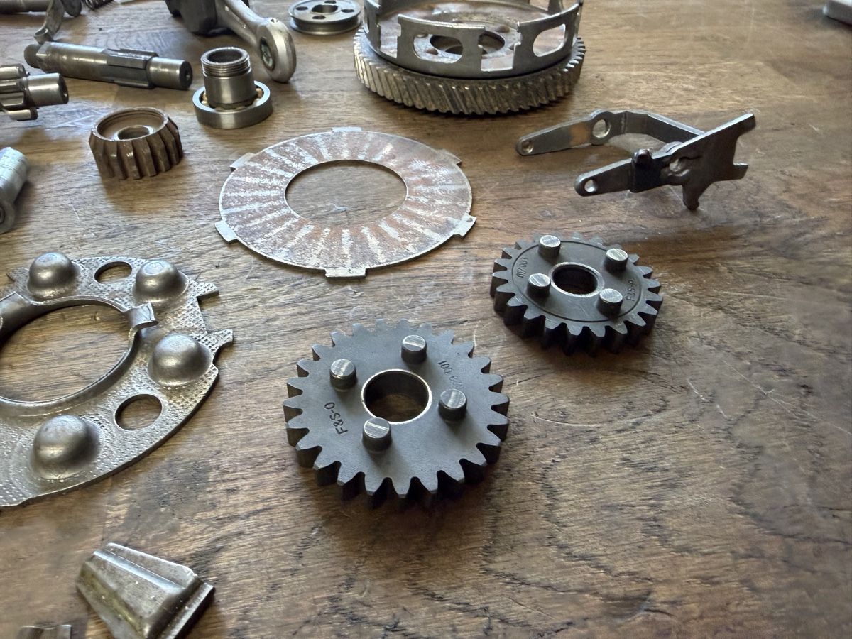 Pièces pour mobylette: Motor Sachs 503 2-Gang Handschalter  – D'occasion à Bolken par si.x.las 4