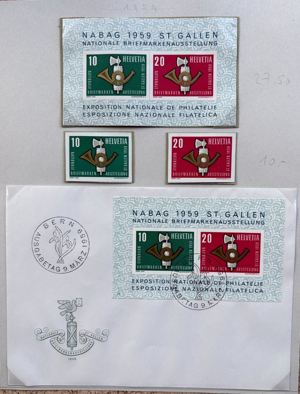 Tutti i francobolli: LOT SCHWEIZER BRIEFMARKEN – Usato da Ostermundigen venduto da Heavenmaus75