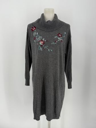 Strickkleid mit Rollkragen Gr. M von Canda C&A