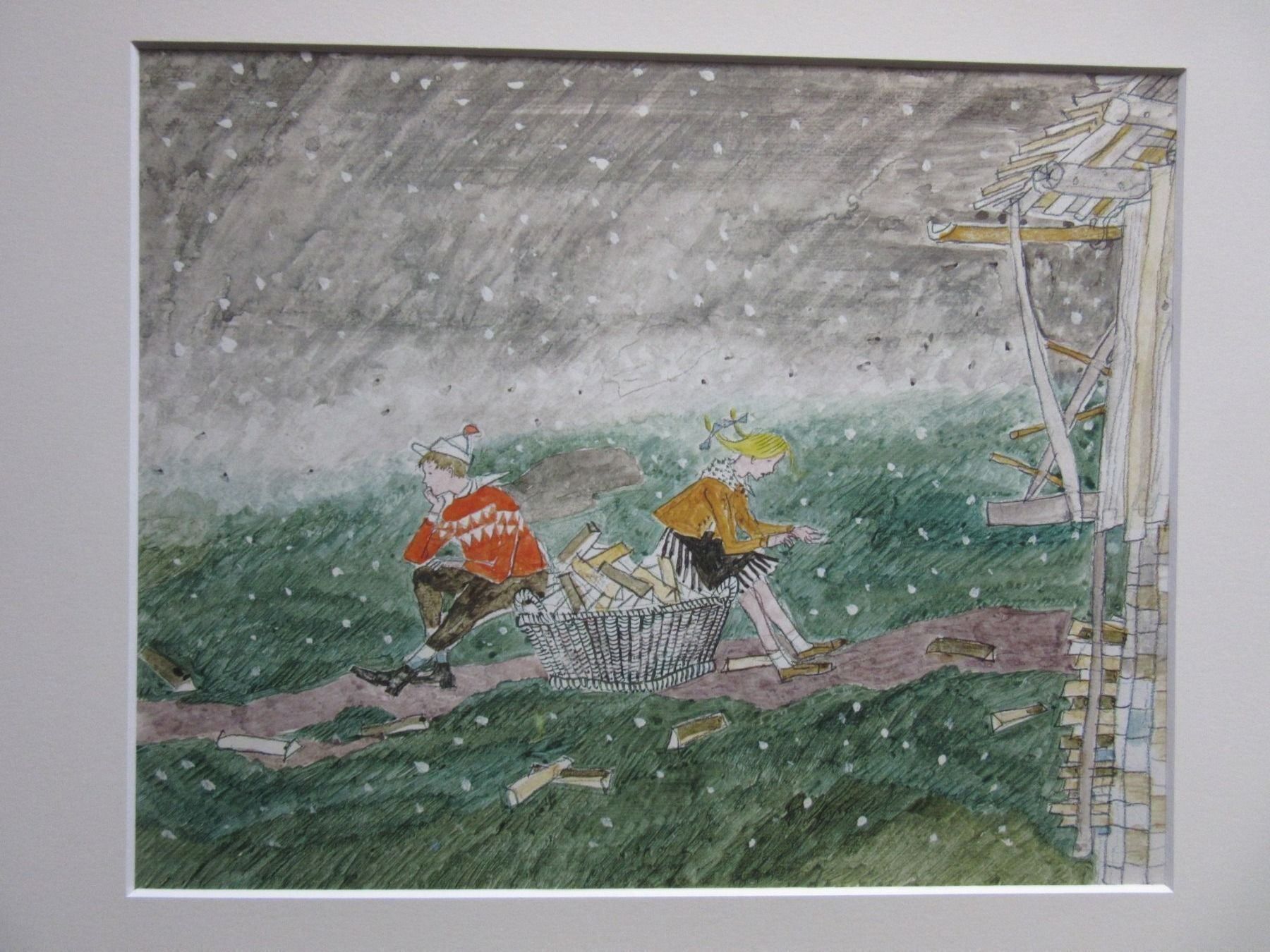 Poster & Bilder: ALOIS CARIGIET MIT  RAHMEN – Gebraucht aus Gersau von grafik-kunst 2